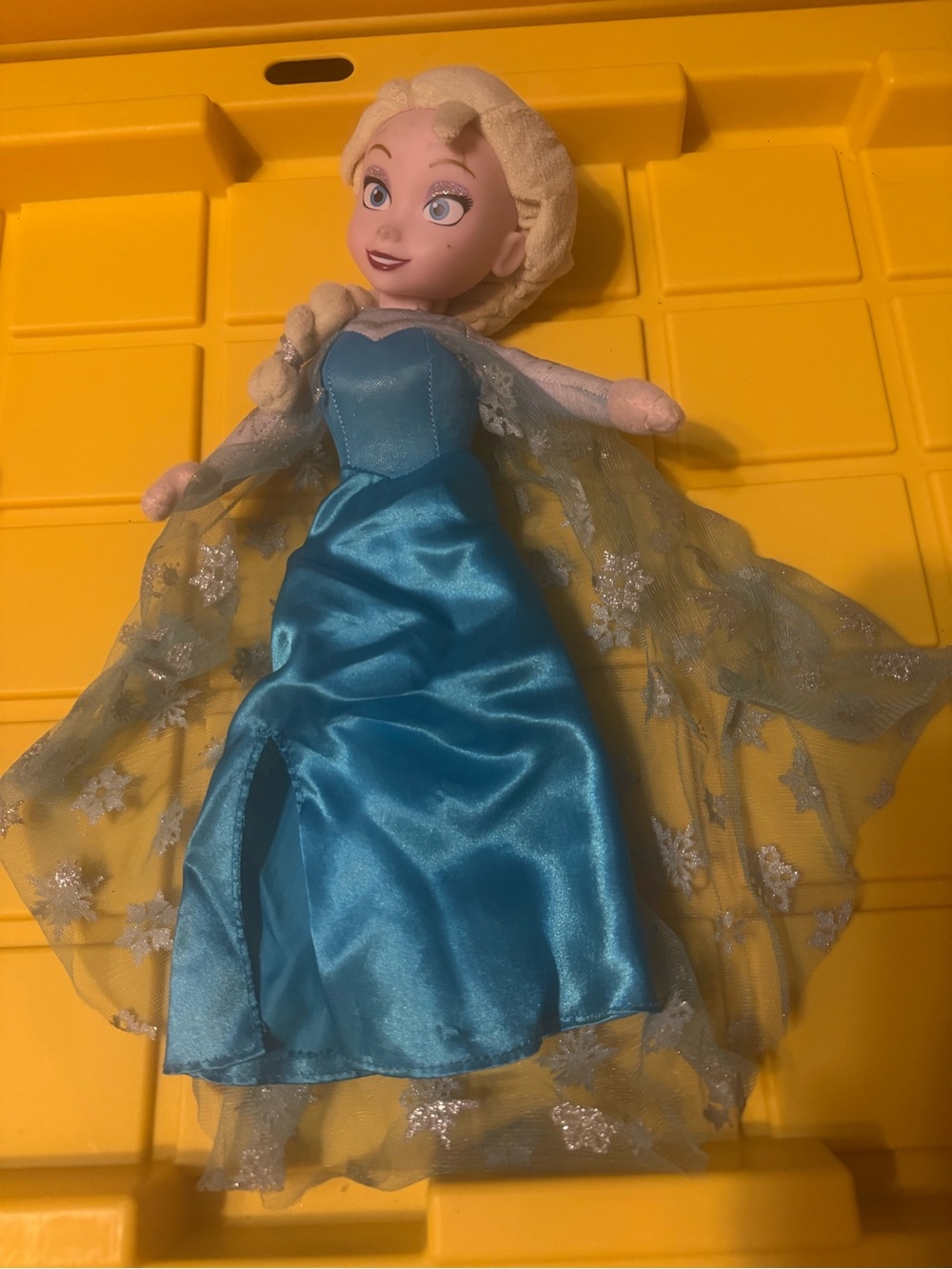 frozen Elsa  Doll with Sparkle Cape - Kids Toy